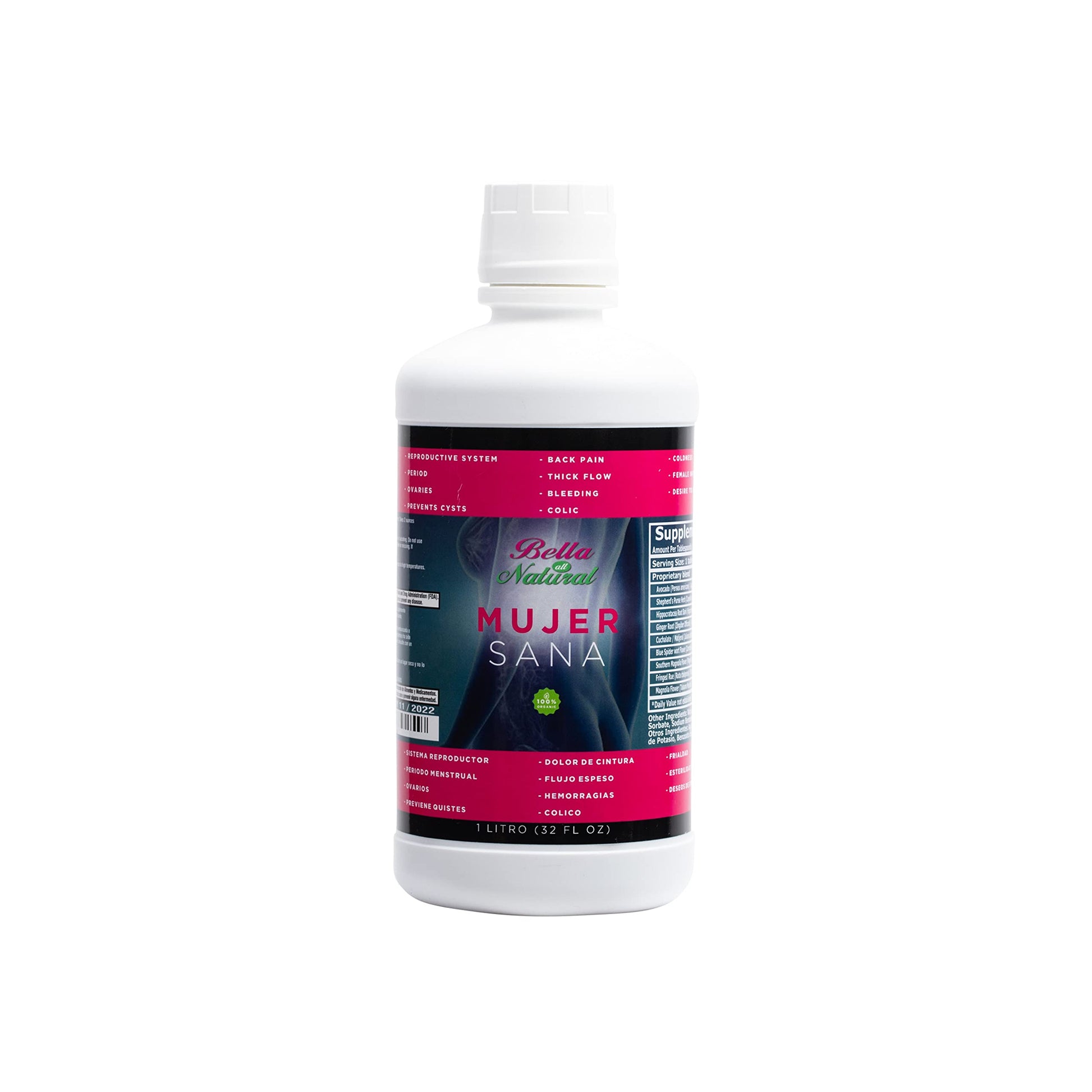 Bella All Natural Mujer Sana Healthy Woman, Hormonal imbalance, PCOS, Period Cramps Bella All Natural buy australia supplements