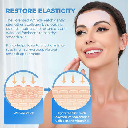 Okela Forehead Wrinkle Patches Overnight 20 pcs with Collagen, Anti Wrinkle Patches, Forehead Wrinkles Beauty Treatment Okela