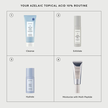 Naturium Azelaic Topical Acid 10% Serum, Niacinamide & Vitamin C, 1 fl oz Naturium