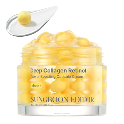 SUNGBOON EDITOR Deep Collagen Retinol Capsule Cream For Dry Skin,1.69 fl.oz SUNGBOON EDITOR