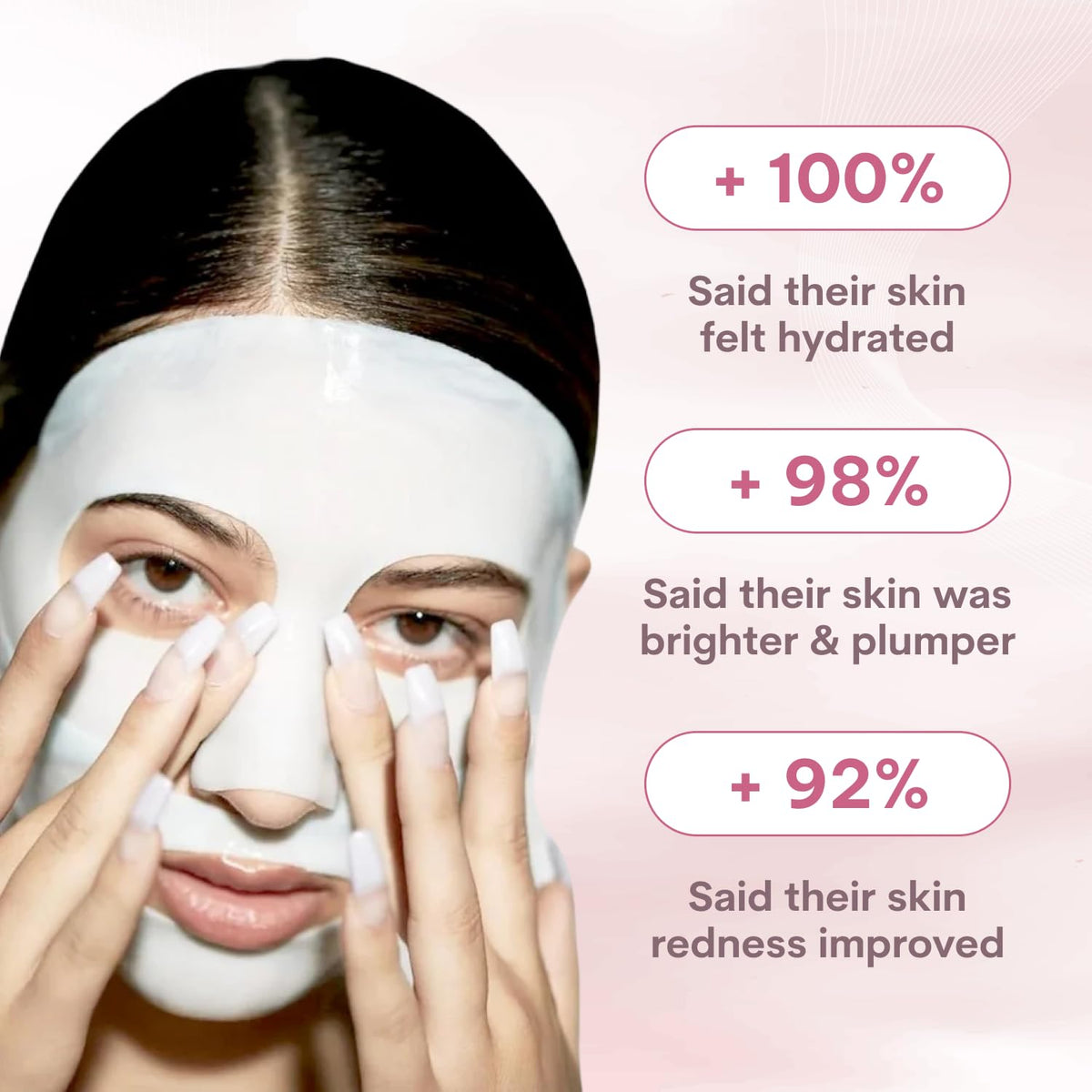 Quasi Bio-Collagen Face Mask Overnight – Hydrating Korean Sheet Mask – Niacinamide & Low Molecular Collagen – Firming & Smoothing Skincare for All Skin Types – 4 Masks Quasi