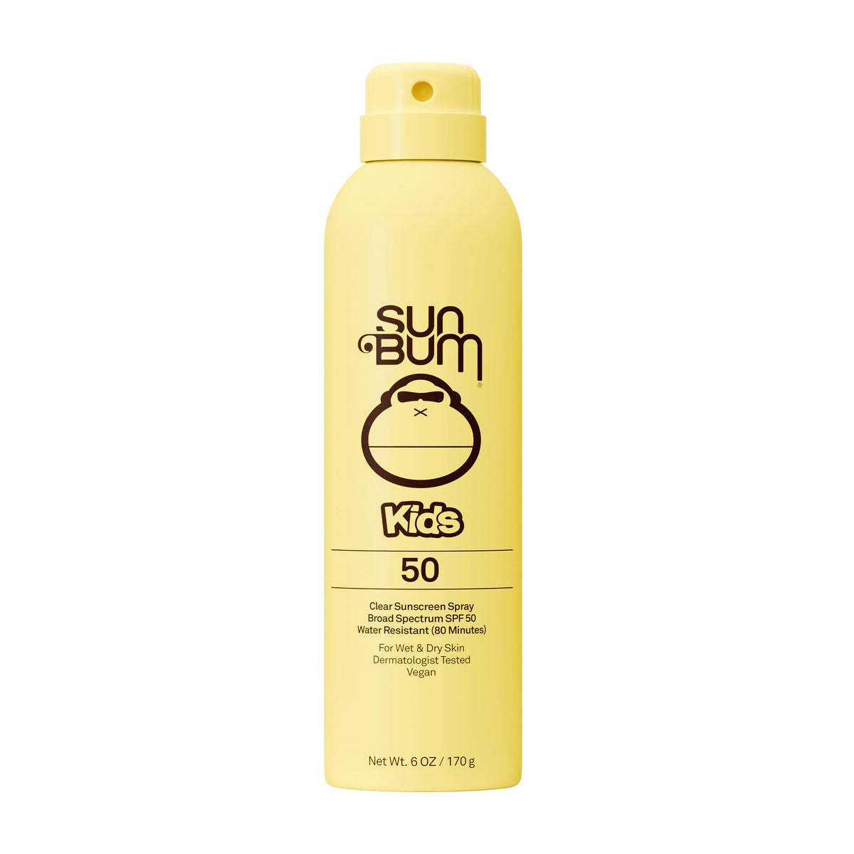 Sun Bum Kids SPF 50 Clear Sunscreen Body Spray - 6 oz Sun Bum