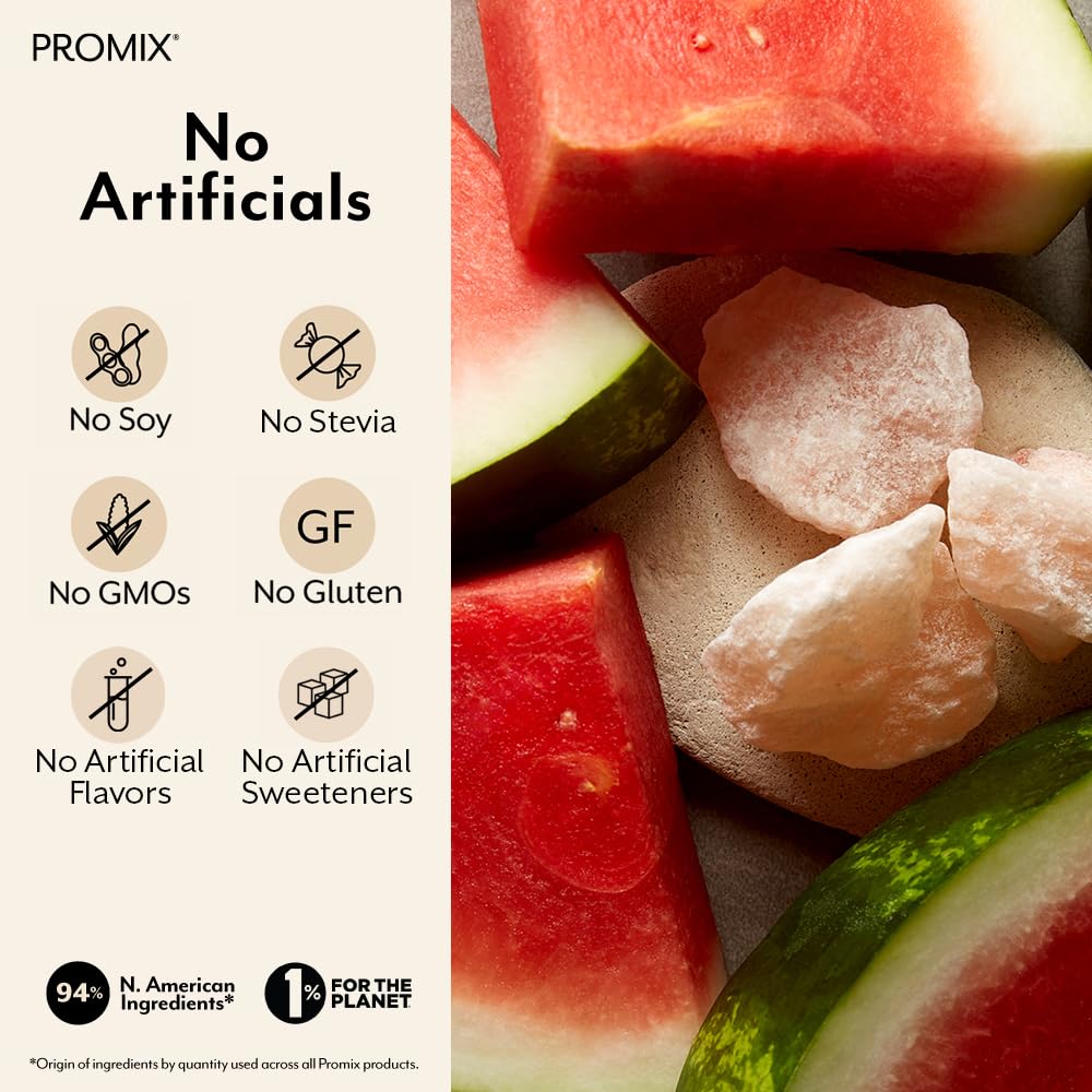 ProMix Nutrition Electrolytes Powder Hydration Packets - Himalayan Pink Salt, Magnesium, Potassium, Vitamin C - Salted Watermelon, ProMix Nutrition buy australia supplements