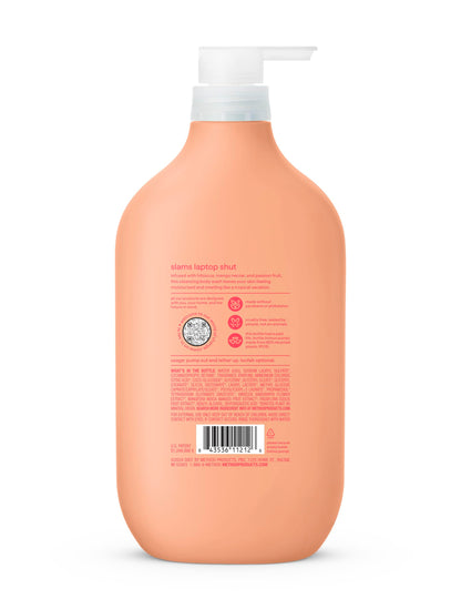 Method Body Wash, Island Mist-Leaves Skin Feeling Soft & Moisturized, Made Without Parabens, Notes of Hibiscus, Mango Nectar & Passion Fruit, 28 fl oz Method