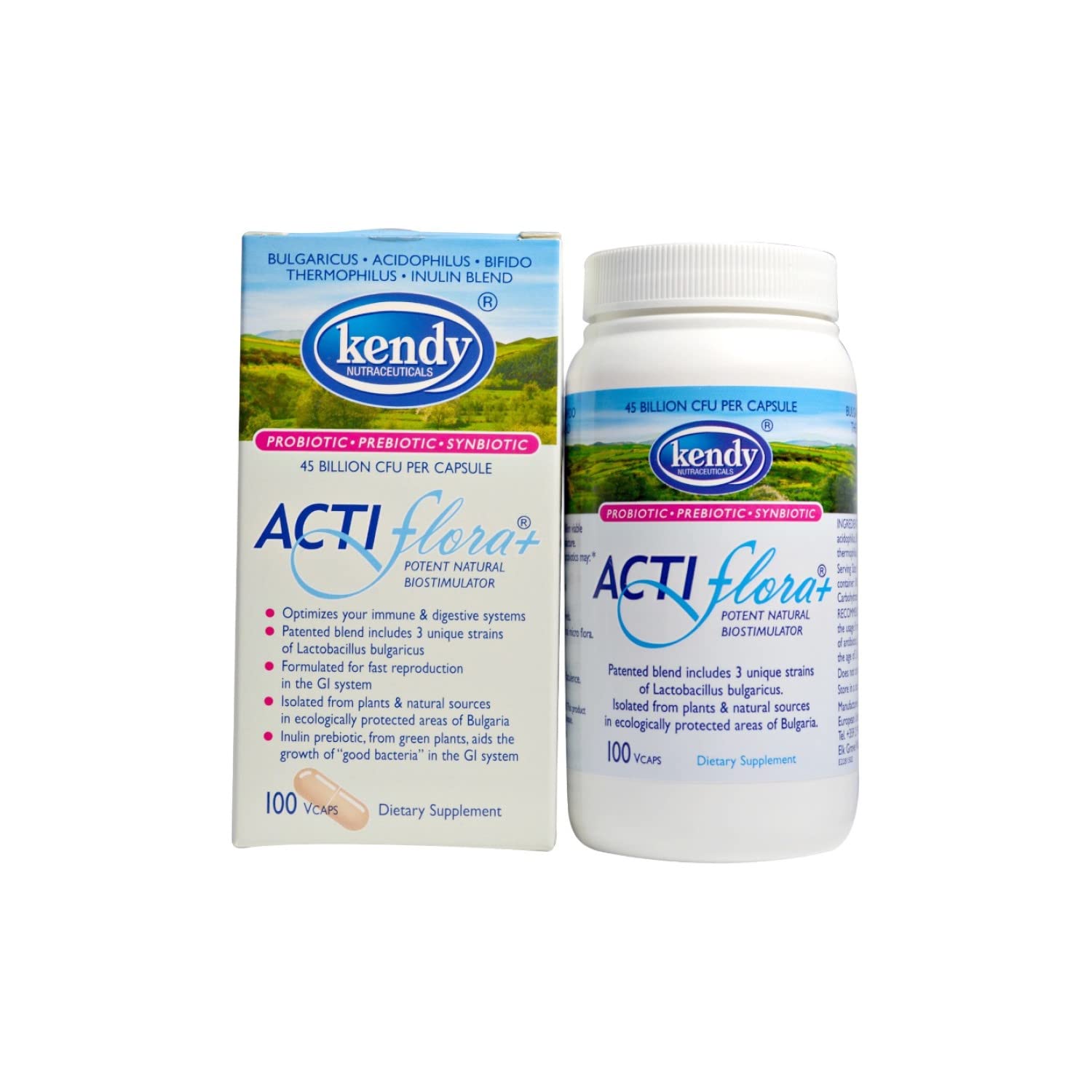 Kendy USA, Actiflora+, Potent Natural Biostimulator, 100 Veggie Caps Kendy buy australia supplements