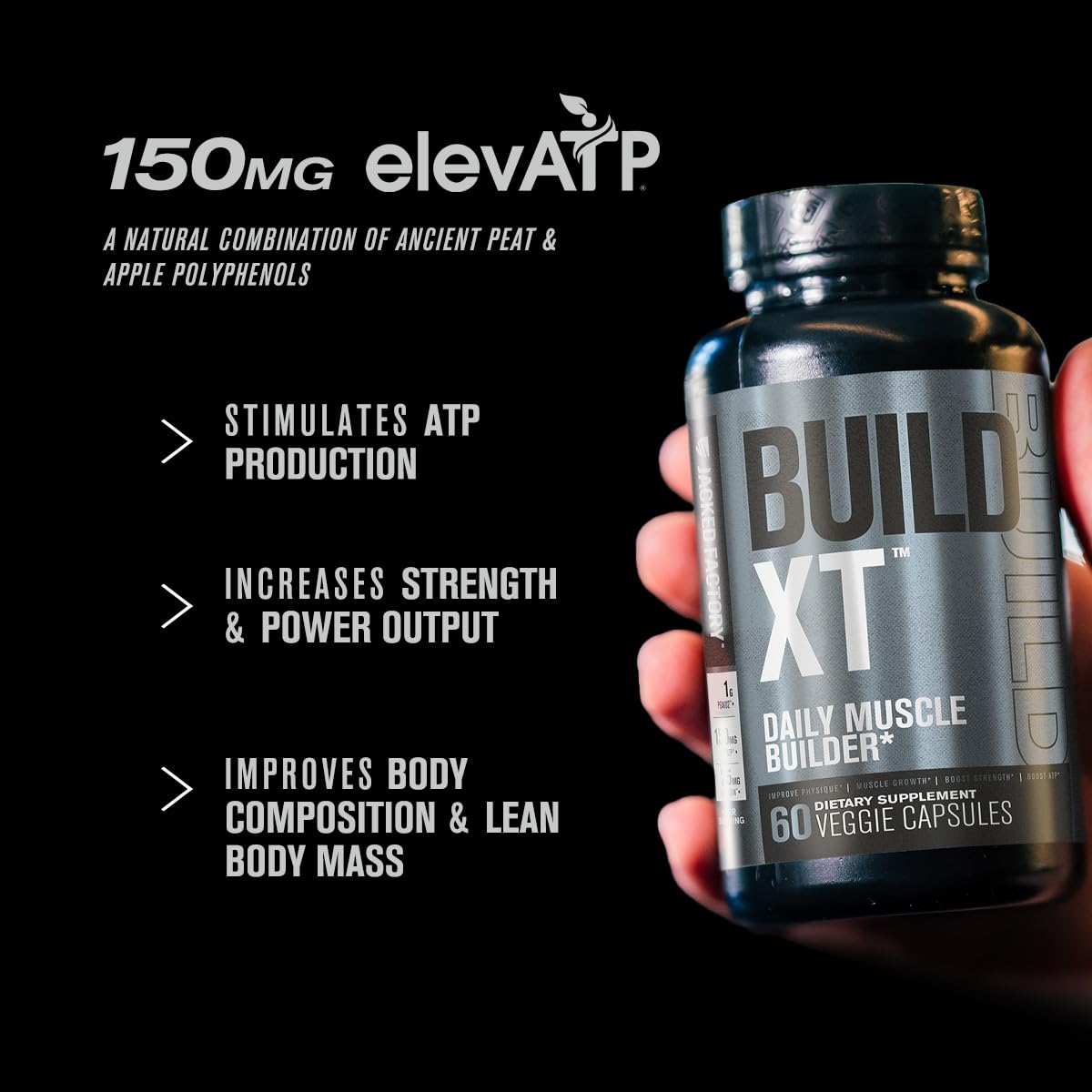 Jacked Factory Muscle Builder Supplement Stack - Build-XT Muscle Builder & N.O. XT Nitric Jacked Factory buy australia supplements