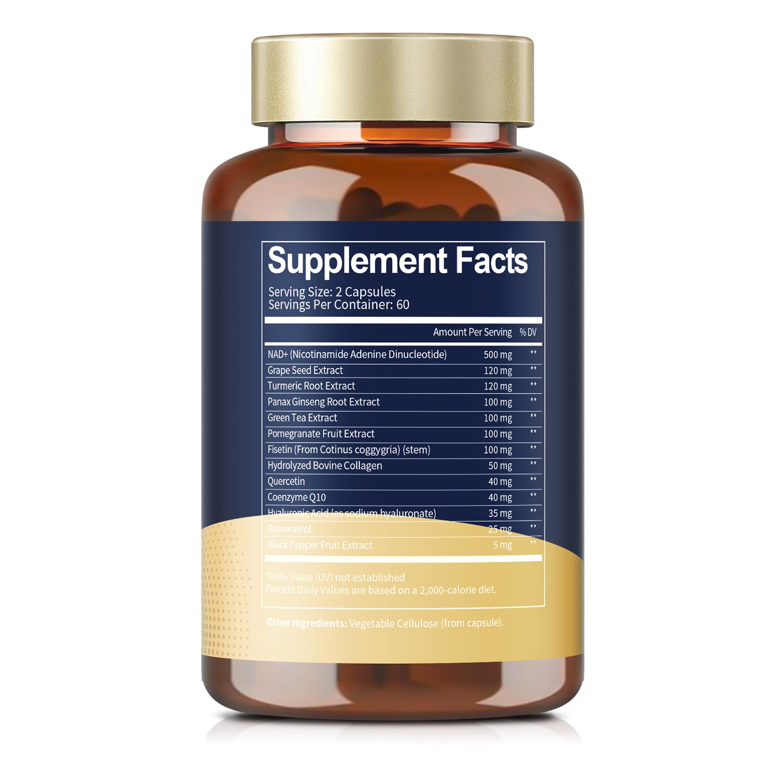 Totaria (2 Packs) NAD Supplement for Women Men with nicotinamide riboside resveratrol,Quercetin, Betaine Boost NAD+ Levels NAD Plus Supplement for Anti Aging, Energy, Immune, Focus 120 Capsules Totaria buy australia supplements