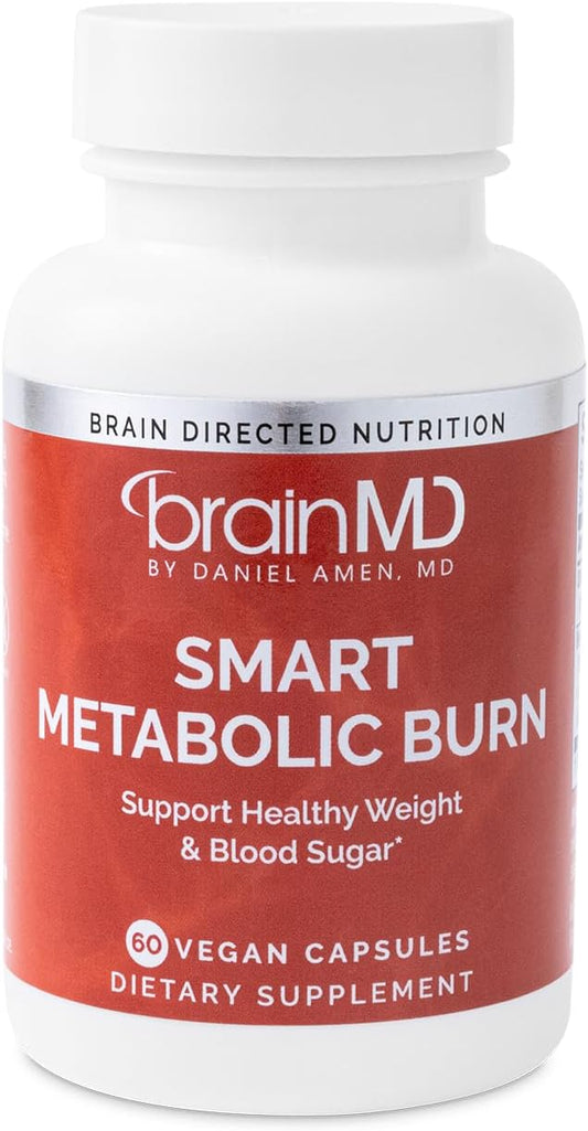 BRAINMD Smart Metabolic Burn - Advanced Weight Management Supplement - 120 Capsules