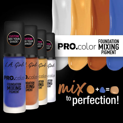 L.A. Girl PRO.color Foundation Mixing Pigment, White GLM711N L.A. Girl
