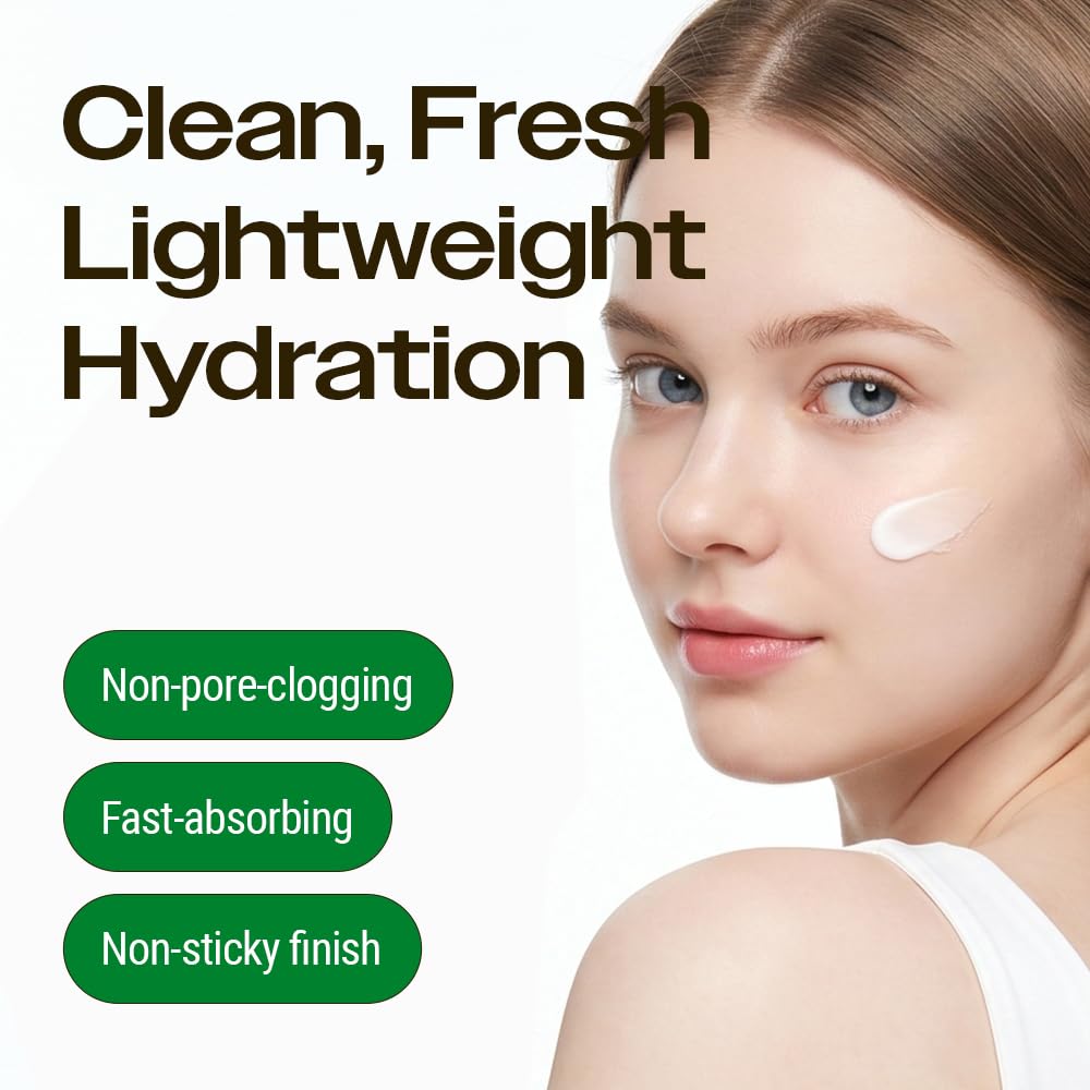 YUMU Cica Exosome Zinc Blemish Relief Cream, Face Moisturizer for Sensitive, Acne-Prone Skin, Lightweight, Breakouts, Barrier Repair, Hydration, Soothing, Oil-Free, Korean Skincare (80 ml/2.70 fl.oz.) YUMU