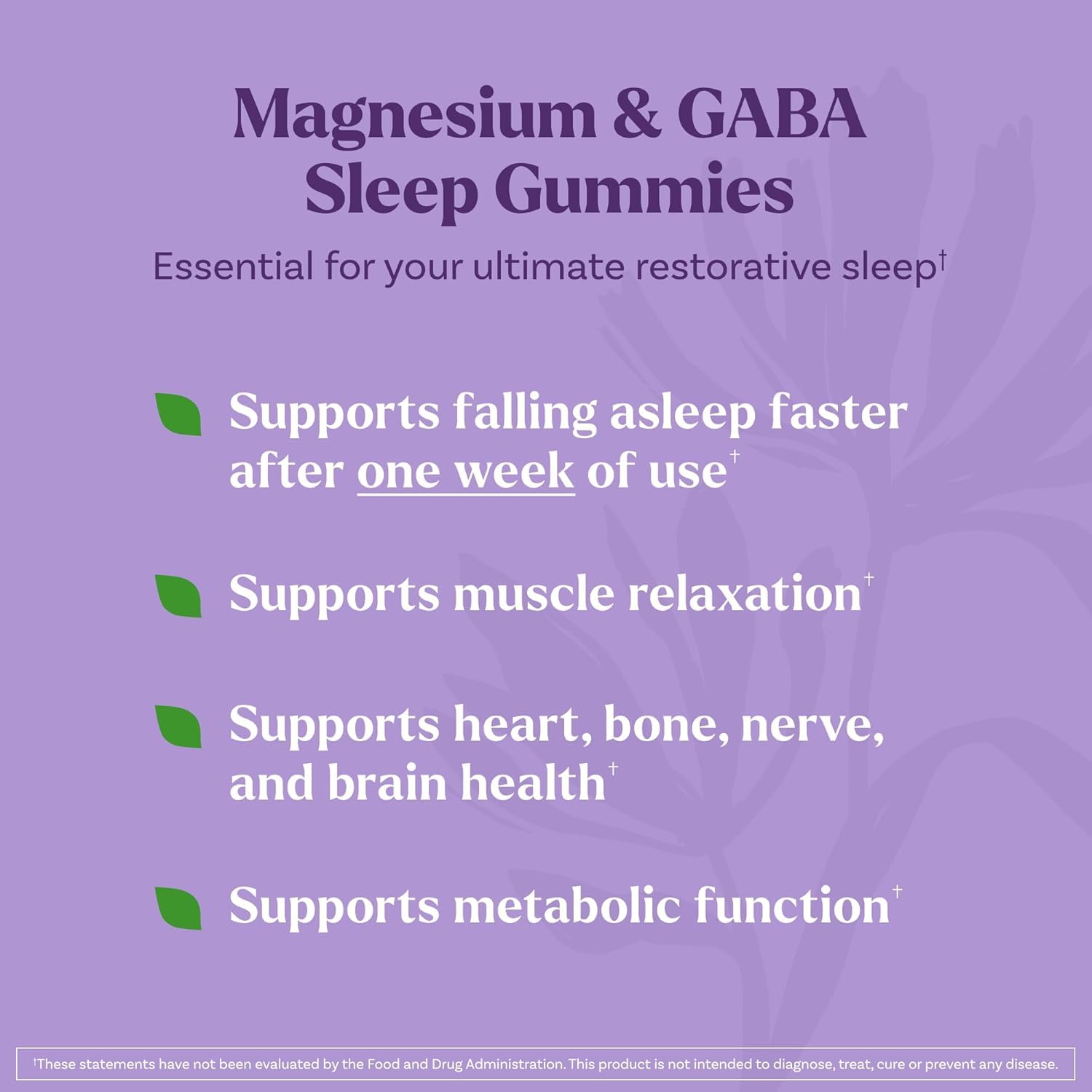 Natrol Sleep & Restore Magnesium Glycinate Blend Gummies, Magnesium for Sleep Aids for Adults, Melatonin-Free, Cherry Flavored, 30 Day Supply, 60 Gummies (Pack of 2) Natrol buy australia supplements