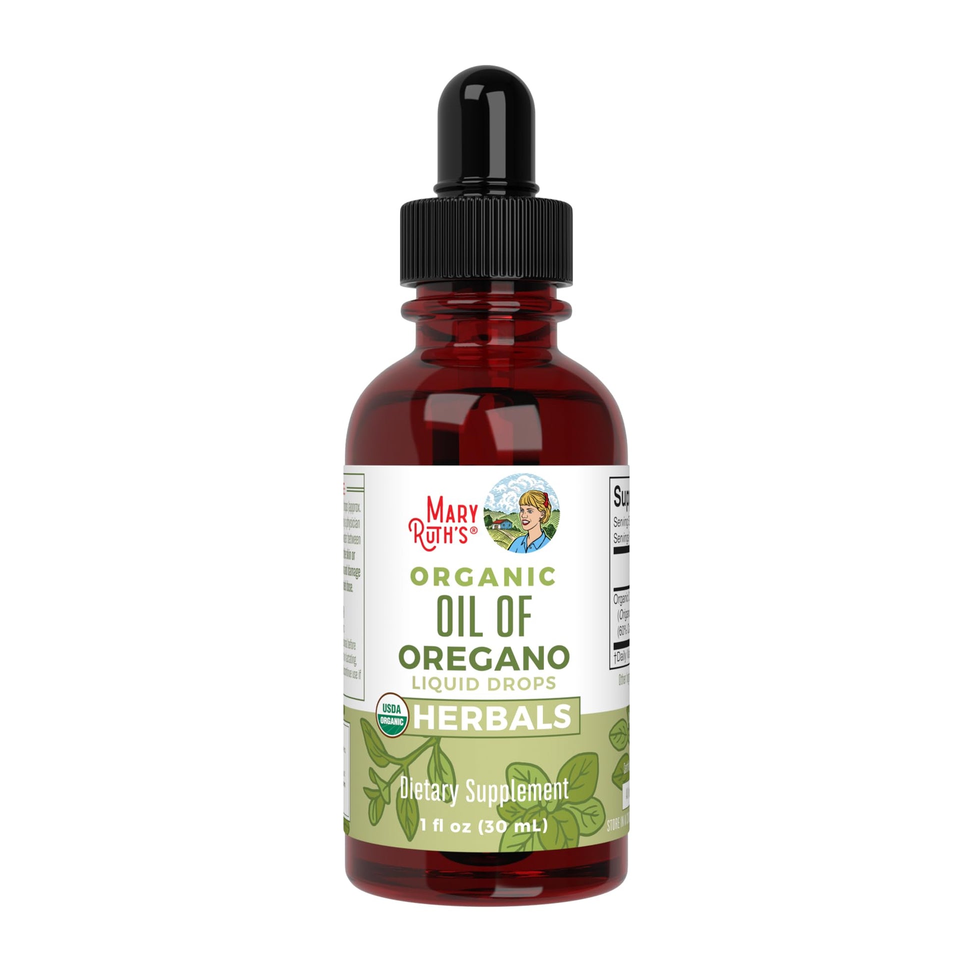 MaryRuth Organics Oregano Oil Drops | 6 Month Supply | USDA Organic Oil of Oregano Liquid | Herbal Blend for Immune Support | Digestive Health | Overall Health | Vegan | Sugar Free | Non-GMO | 1 Fl Oz MARYRUTH'S buy australia supplements
