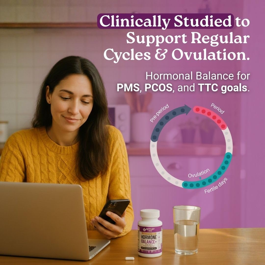Activa Labs+ Hormone Balance for Women | Boost Energy, Mood, Libido and Focus | Supports Cycle&Menopause Comfort | Gluten, Soy&Lactose Free | 30 Day Supply Activa Labs buy australia supplements