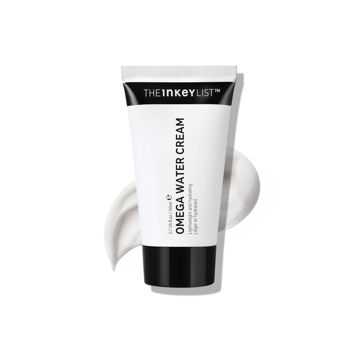 The INKEY List Omega Water Cream, Oil-Free Face Moisturiser, Lightweight Gel, Vegan Friendly Skincare, Suitable For Blemish Prone Skin The INKEY List