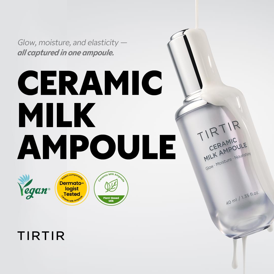 TIRTIR Ceramic Milk Ampoule (1.35 Fl Oz) TIRTIR