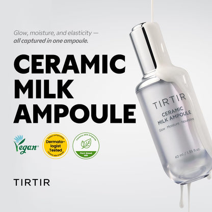 TIRTIR Ceramic Milk Ampoule (1.35 Fl Oz) TIRTIR