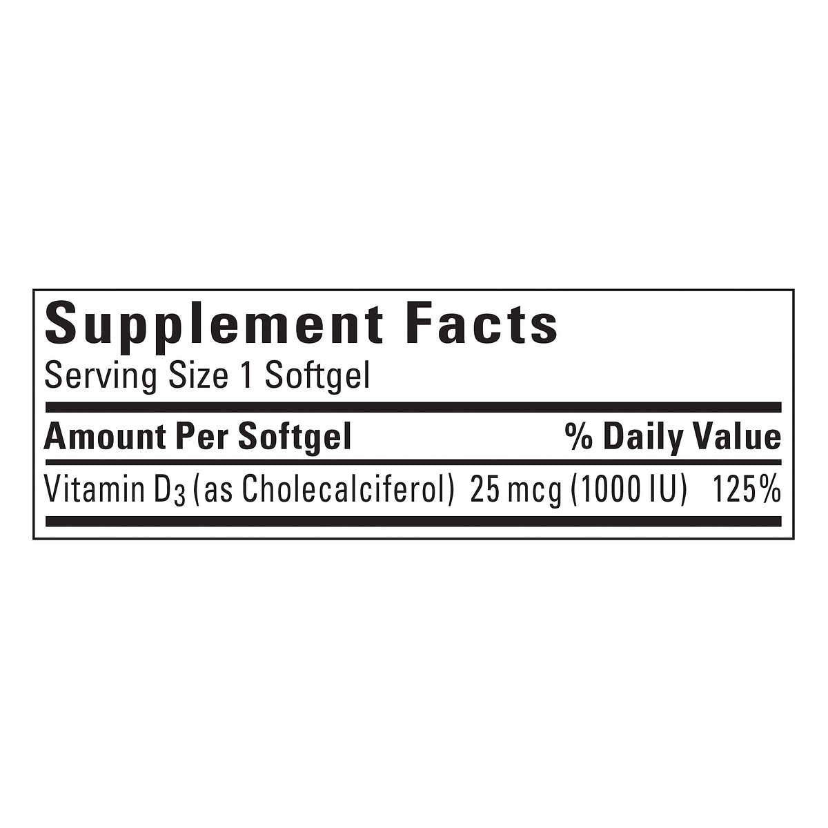 Nature Made Vitamin D3 1000 IU (25 mcg), 300 Vitamin D Softgels | Vitamin D Supplement for Immune, Bone, Teeth and Muscle Health Support, 300 Day Supply Gsupps Australia