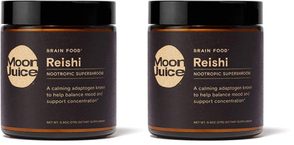 Reishi by Moon Juice - Organic Reishi Mushroom Powder Extract (700mg 1,3 and 1,6 Beta-Glucans per Serving) - Supports Mood, Concentration & Healthy Immune System - Vegan, Non-GMO (1.3oz)