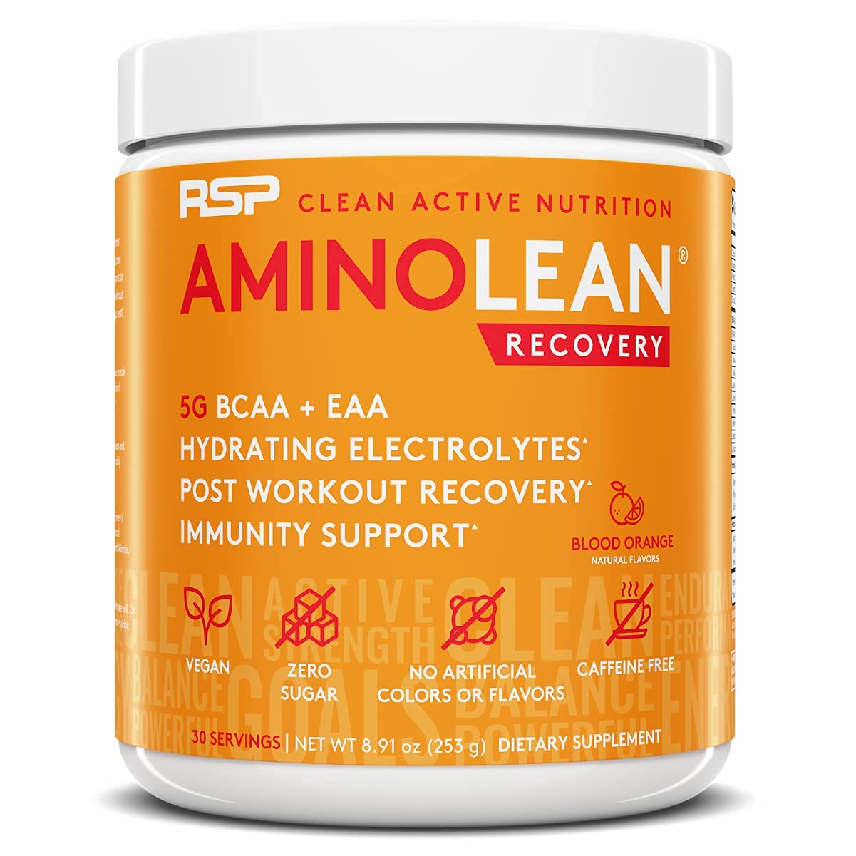 RSP NUTRITION AminoLean Pre Workout Energy (Blue Raspberry 30 Servings) with AminoLean RSP NUTRITION buy australia supplements