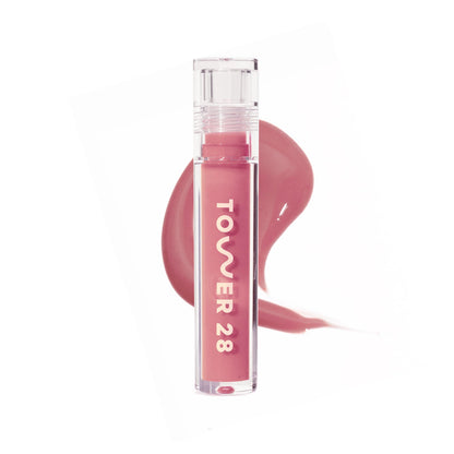 Tower 28 ShineOn Lip Gloss Jelly, Pistachio (0.13 oz) Tower 28