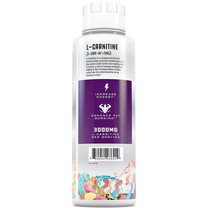 Cutler Nutrition Liquid L-Carnitine Fat Burner Supplement with Acetyl L-Carnitine & L-Carnitine Tartrate - Fat Burner Formula for Optimal Absorption, Cutler Nutrition