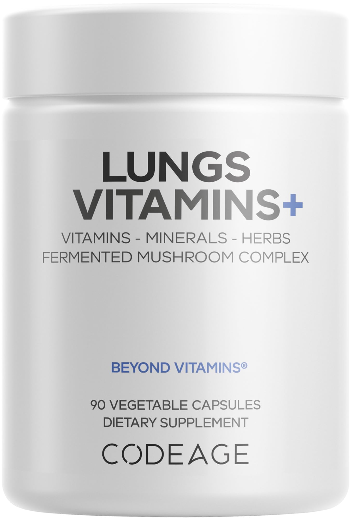 Codeage Lungs Vitamins, A, C, D, E, B6, Milk Thistle Lung Supplement, Zinc & Magnesium, Cordyceps, Reishi, Chaga, Poria, Tylophora, Ginger, Peppermint Leaf Organic Herb Cleanse - Non-GMO - 90 Capsules Codeage buy australia supplements