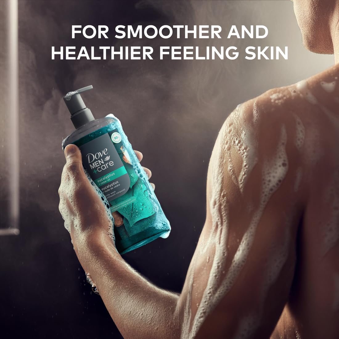 Dove Men Moisturizing Body Wash, Eucalyptus + Cedar Oil, 26oz DOVE MEN + CARE