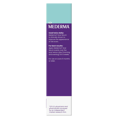 Mederma Scar Serum for Old Scars, Triple-Action with Niacinamide, 1 Fl Oz Mederma