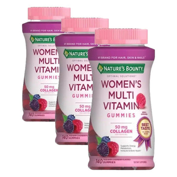 Nature's Bounty Optimal Solutions, Women's Multivitamin Gummies for Immune Support, Cellular Energy Support, Bone Health Nature's Bounty buy australia supplements