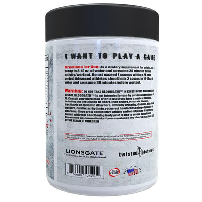 Insane Labz Saw® Bloodbath, Non-Stim Pump Pre Workout Powder with Nitrosigine®, OxyGold™, Agmatine Sulfate, L-Citrulline and Betainne Anhydrous, 40 Srvgs (Grape)