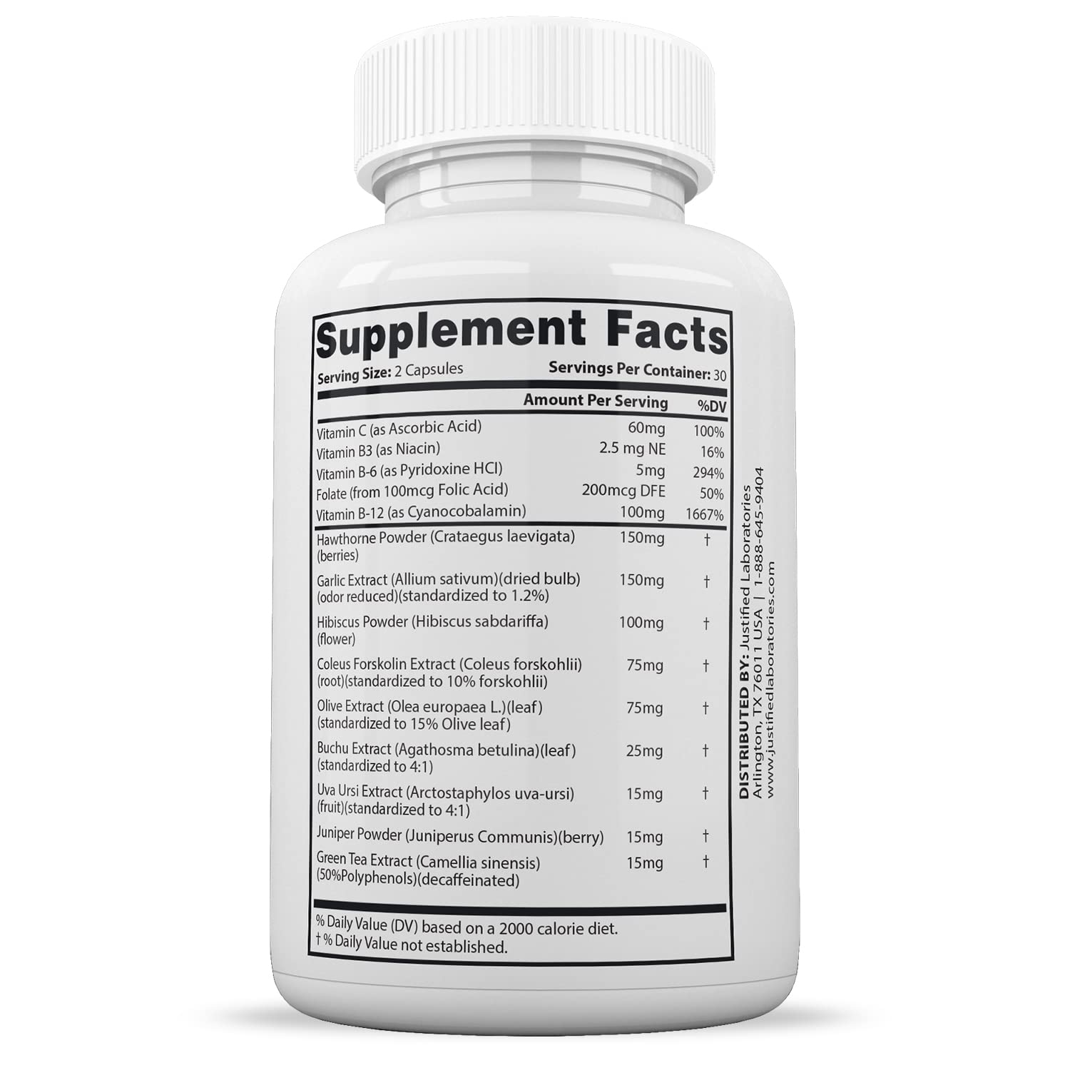 Blood Balance Advanced Formula 620MG Formula Supplement Pills 60 Capsules Justified Laboratories buy australia supplements