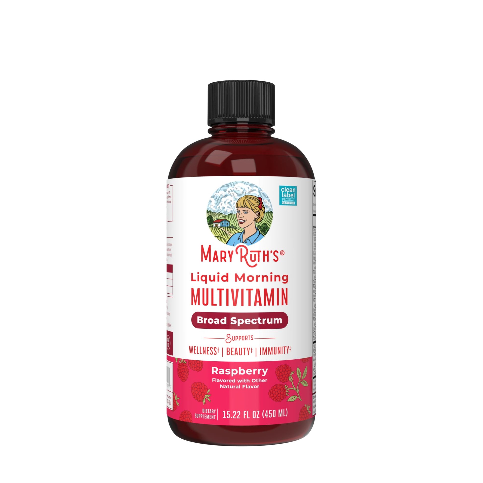 MARYRUTH'S Multivitamin for Women, Men & Kids | Liquid Morning Multivitamin | Vitamin A C D E B6 B12 Biotin Zinc | Beauty | Vegan | Non-GMO | Gluten Free | 15 Servings MARYRUTH'S buy australia supplements