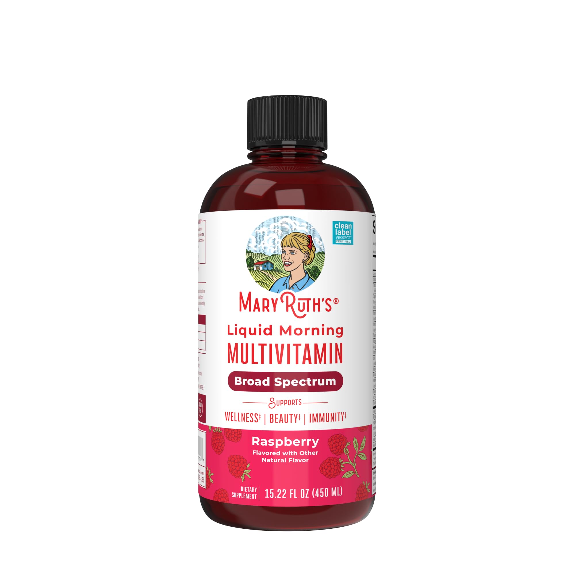 MARYRUTH'S Multivitamin for Women, Men & Kids | Liquid Morning Multivitamin | Vitamin A C D E B6 B12 Biotin Zinc | Beauty | Vegan | Non-GMO | Gluten Free | 15 Servings MARYRUTH'S buy australia supplements