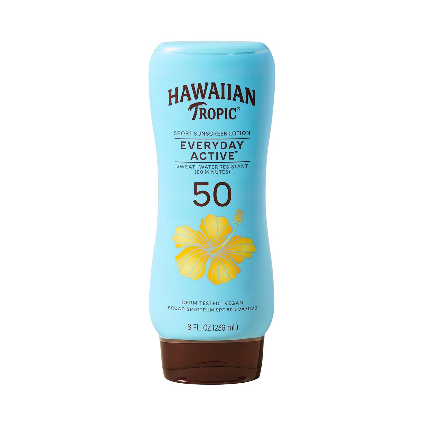Hawaiian Tropic Everyday Active Sunscreen Lotion, SPF 50 Sunblock, 8 Fl Oz Hawaiian Tropic