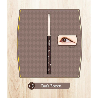 CANMAKE Creamy Touch Liner 03 Dark Brown 0.10g CANMAKE