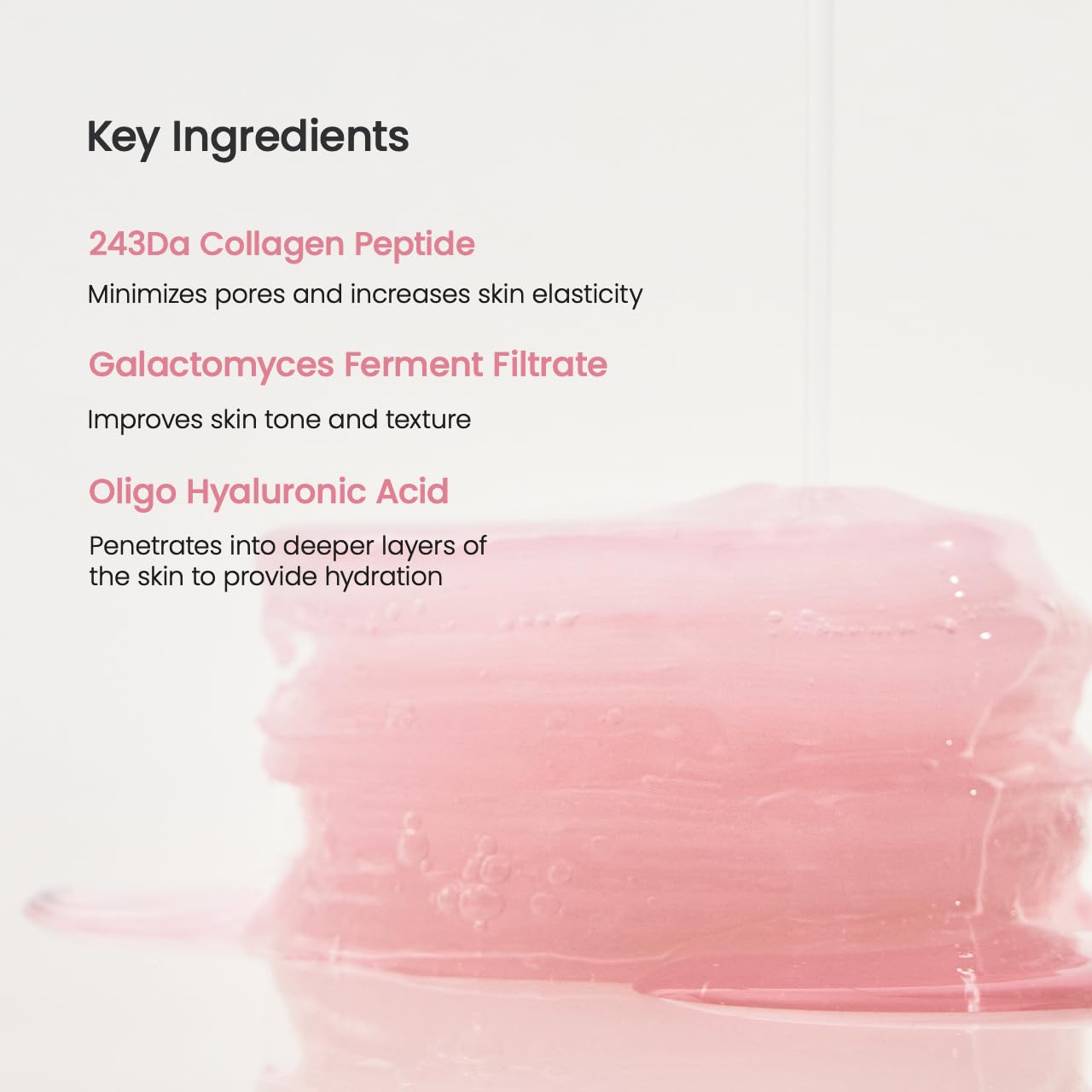 Biodance Collagen Gel Toner Pads, Pore Minimizer for Face, Improving Elasticity, Plumping Toner Pads for Sensitive Skin BIODANCE