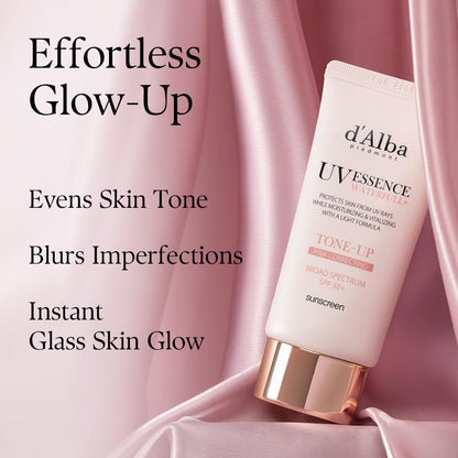 d'alba Piedmont Waterfull Tone-Up Sunscreen Serum (1.69 fl oz), SPF 50+ d'alba Piedmont