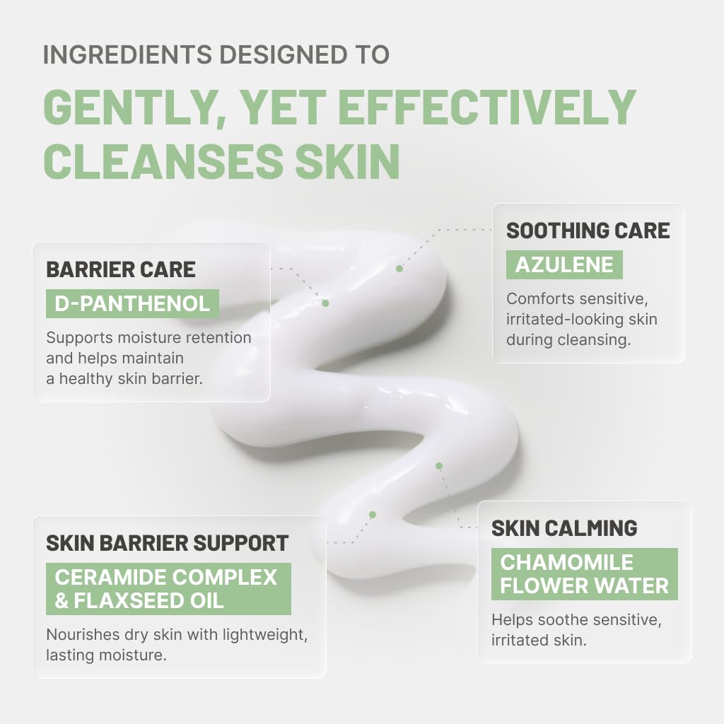 JUMISO D-Panthenol Cleansing Milk, Makeup Remover for Sensitive skin JUMISO