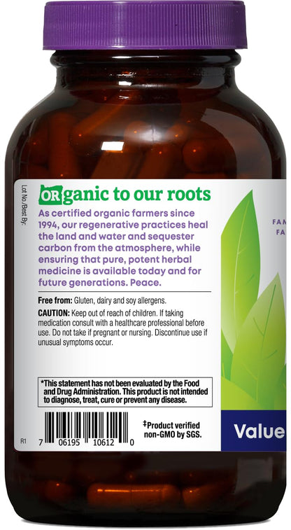 Oregon's Wild Harvest Hawthorn Organic Herbal Supplement, 90 Count Gsupps Australia