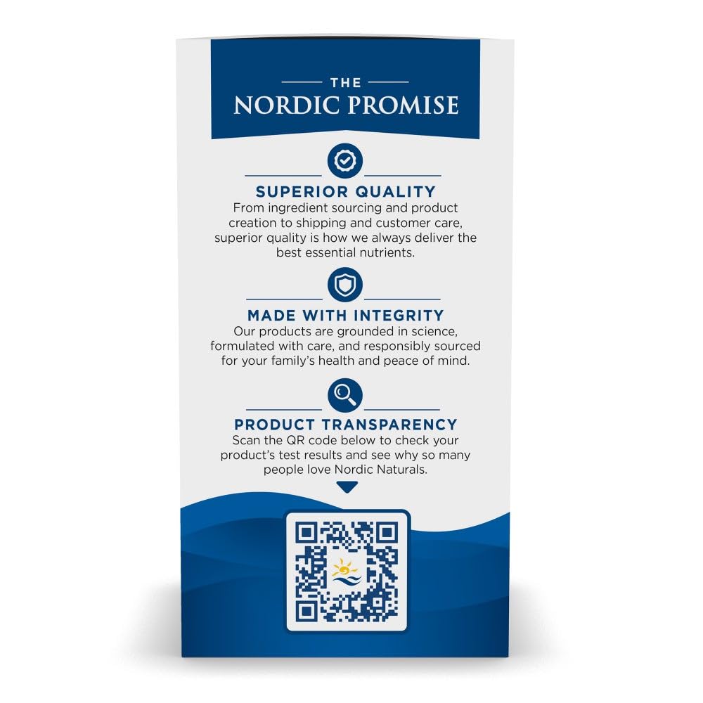 Nordic Naturals Vegetarian Magnesium Glycinate Capsules, Unflavored, 90 Count - 250mg Magnesium per Serving - Highly Bioavailable Support for Muscle & Cardiovascular Nordic Naturals