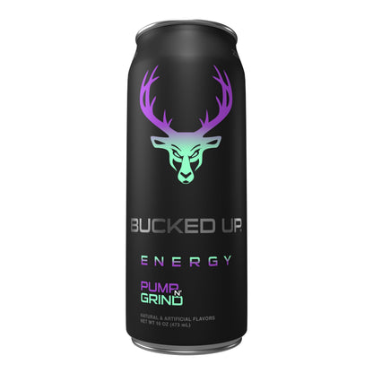 Bucked Up Energy Drink 300mg (Blood Raz) (12 CT)