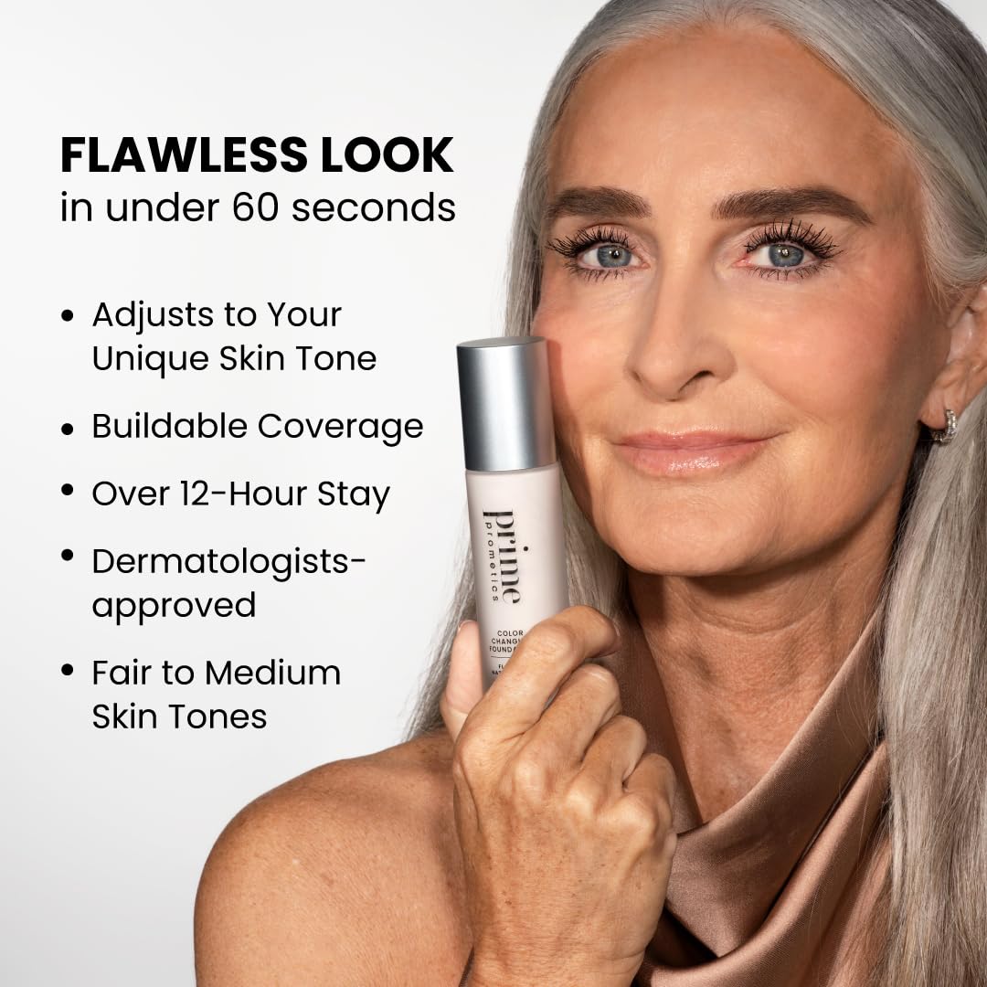 Prime Prometics Color Changing Foundation for Mature Women PRIME PROMETICS