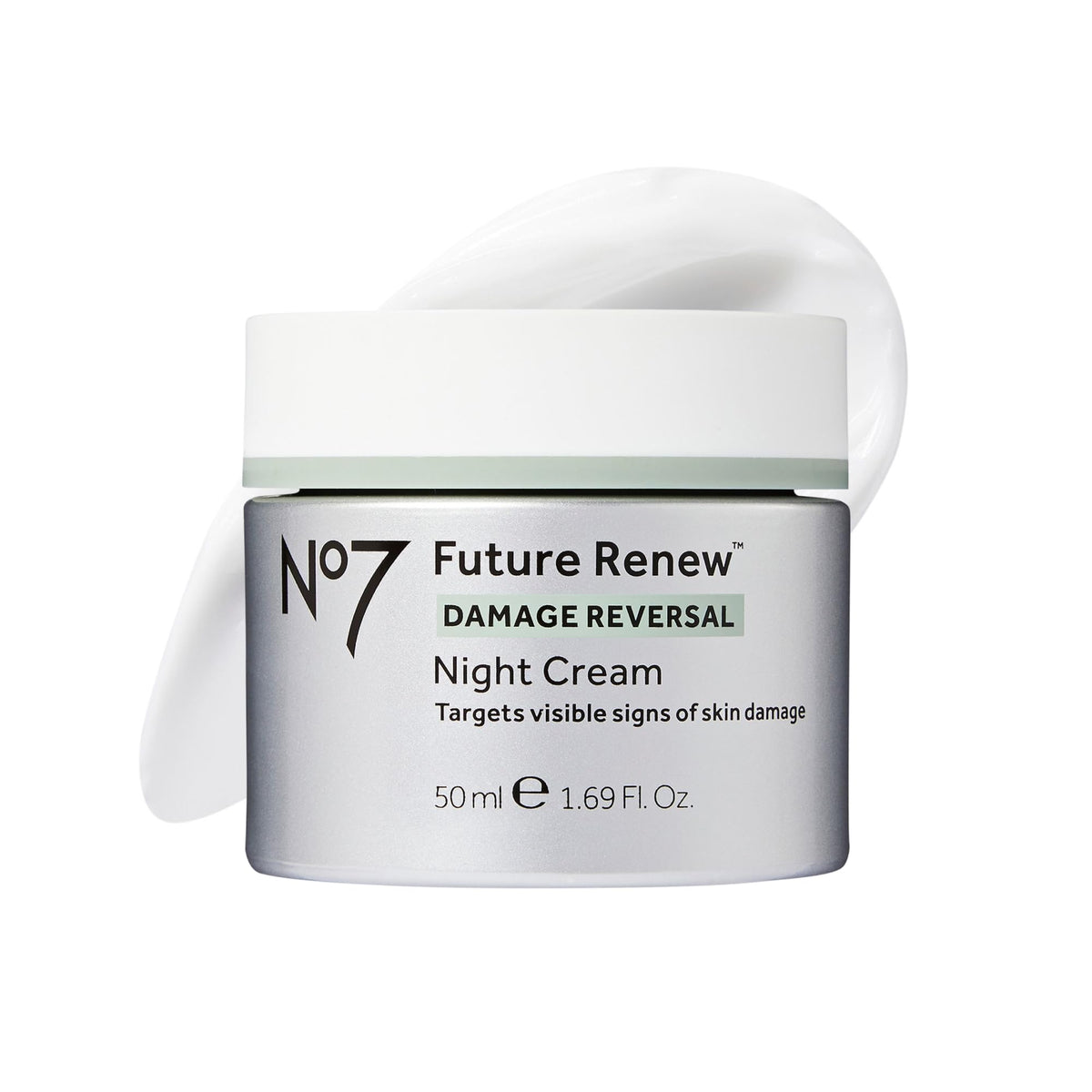No7 Future Renew Damage Reversal Night Cream, 1.69 oz No7