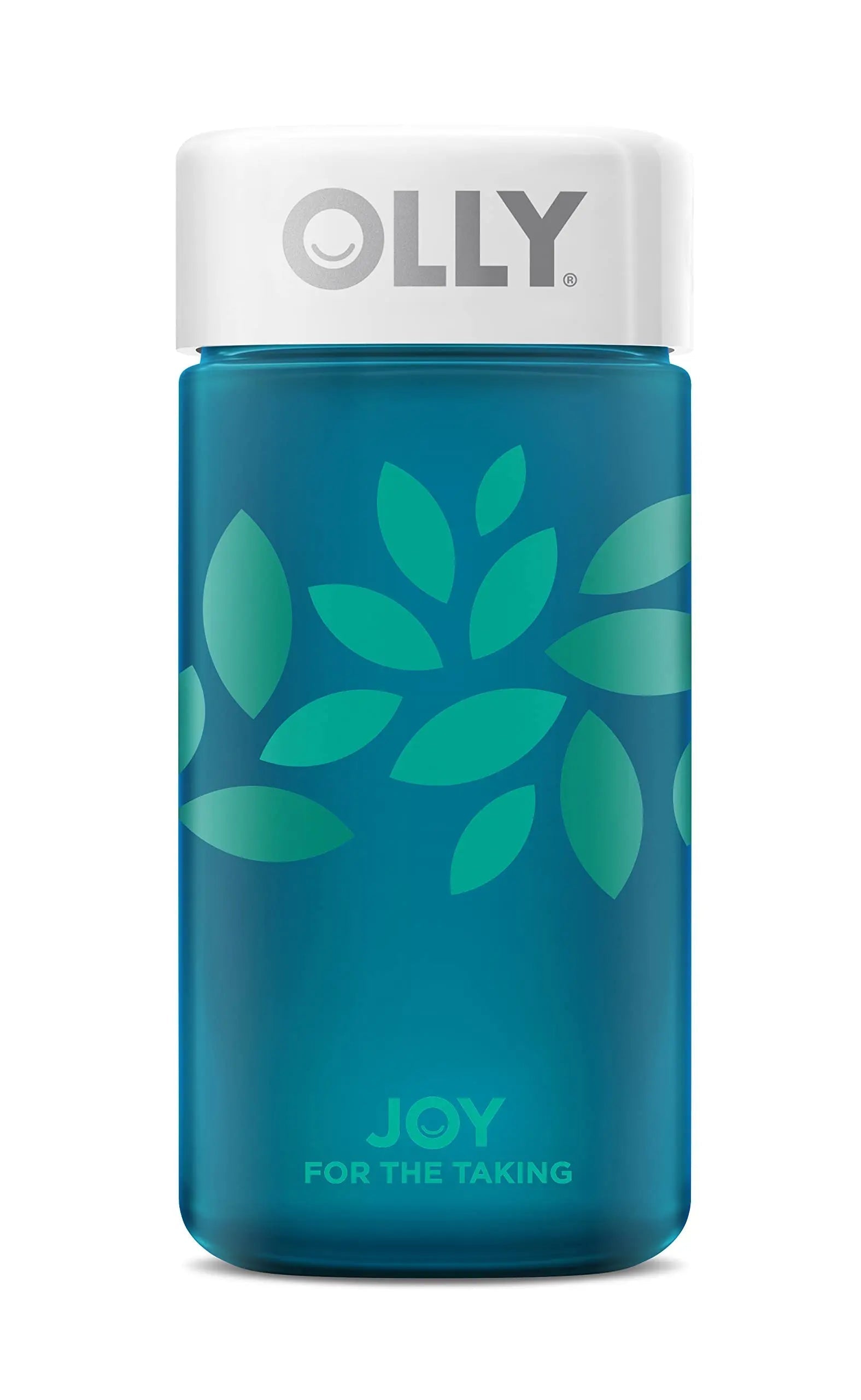 OLLY Joy Jar Gift, Easy Refillable Glass Bottle Vitamin Container, Holds Up to 120 Vitamin Gummies OLLY buy australia supplements