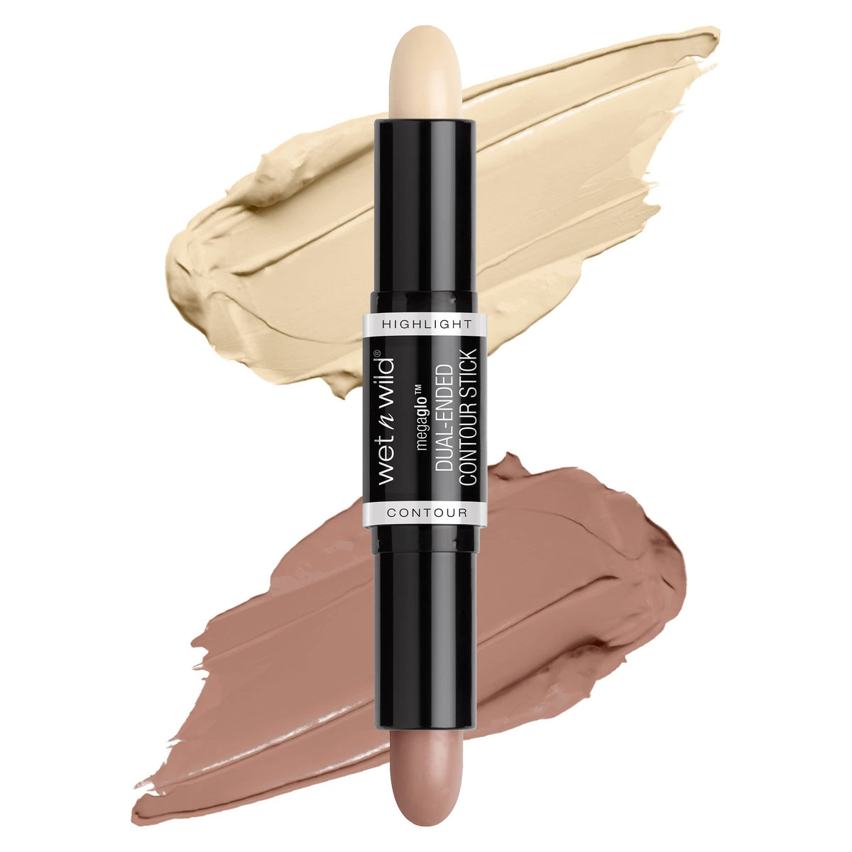 wet n wild MegaGlo Dual-Ended Contour Stick, Light Medium, Cruelty-Free wet n wild