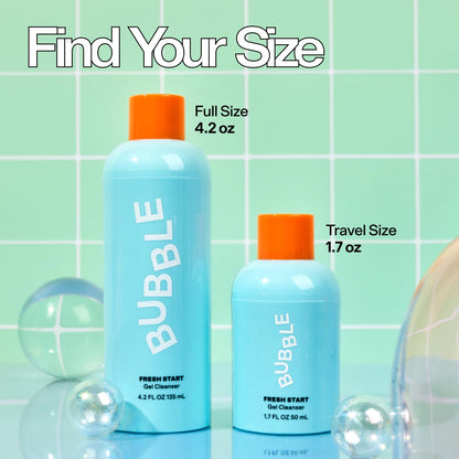Bubble Skincare Fresh Start Gel Face Cleanser, Gentle for Oily Skin, 125 ml Bubble Skincare