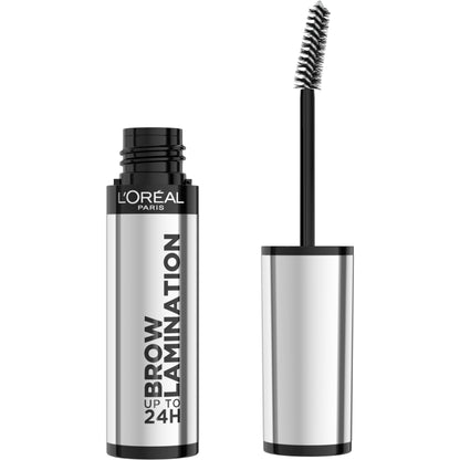 L'Oreal Paris Infallible Up To 24H Wear Brow Lamination, Water-Resistant Longwear Eyebrow Gel Make Up, Clear/Transparent, 0.16 Fl Oz L'Oreal Paris