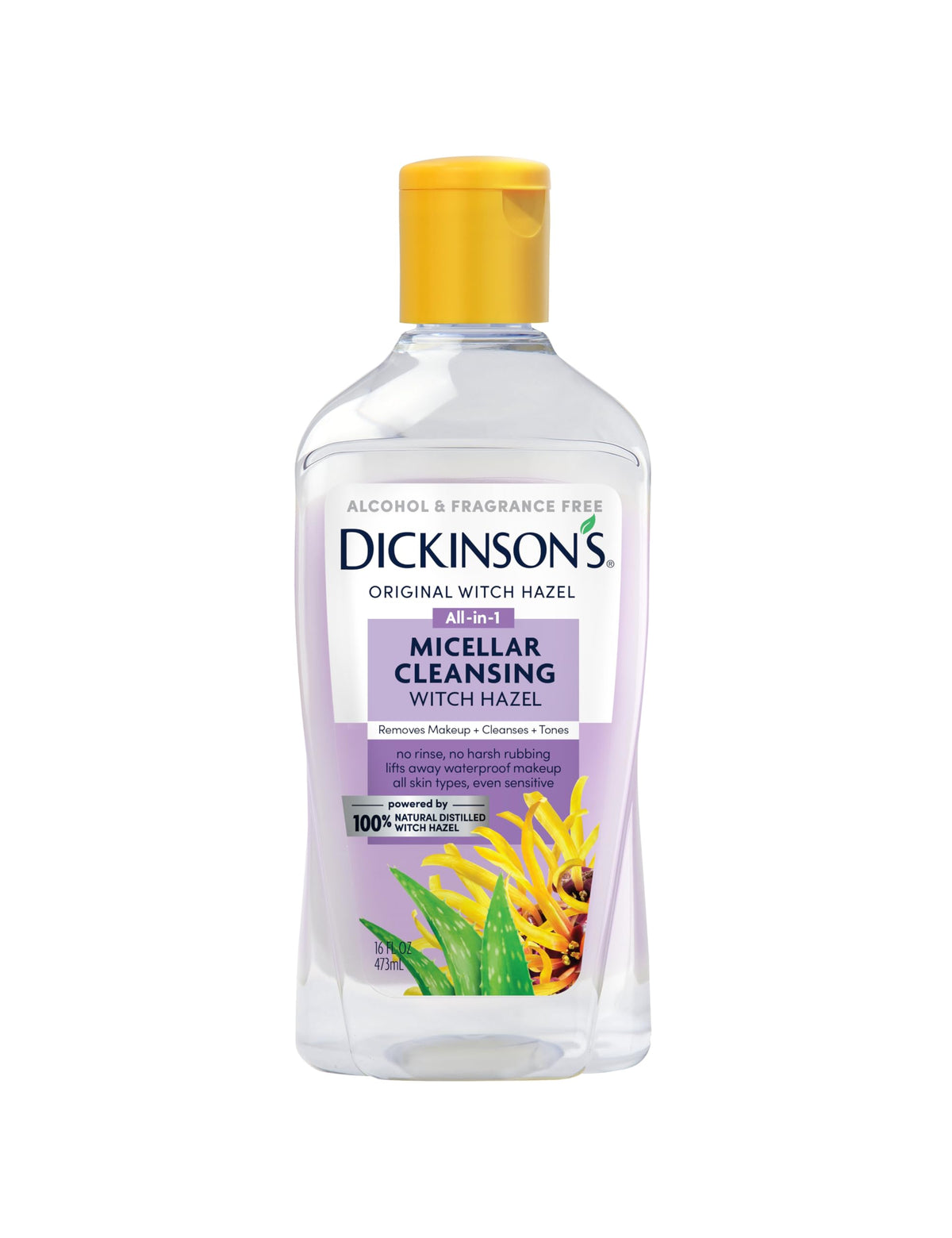 Dickinson's Micellar Cleansing Witch Hazel with Aloe | 16 Oz Dickinson's