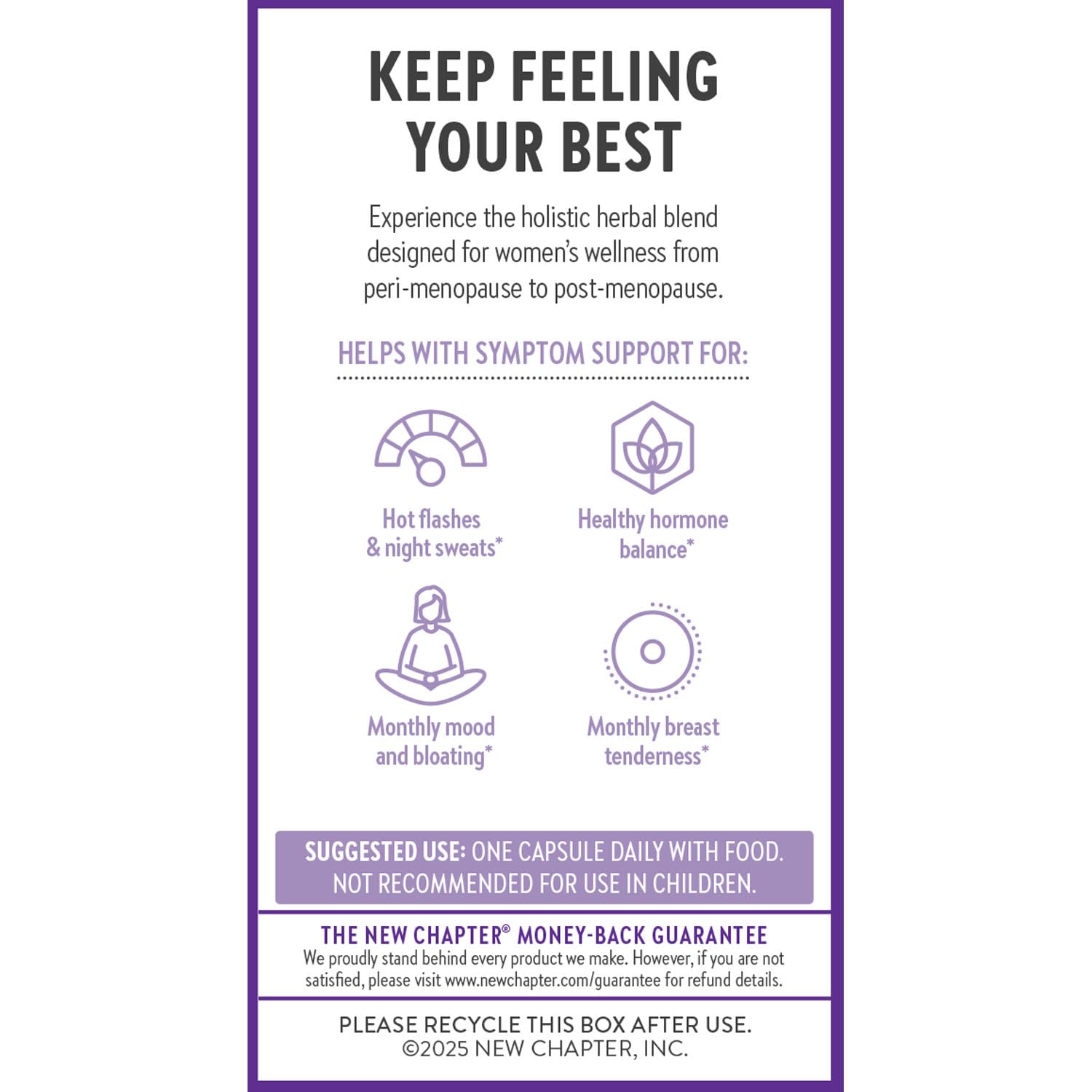 New Chapter Menopause Supplement - Estrotone Herbal Hormone Balance for Women in Perimenopause, with Black Cohosh for Hot Flash Relief & to Reduce Night Sweats + Vitex, No Added Hormones - 30 ct New Chapter buy australia supplements