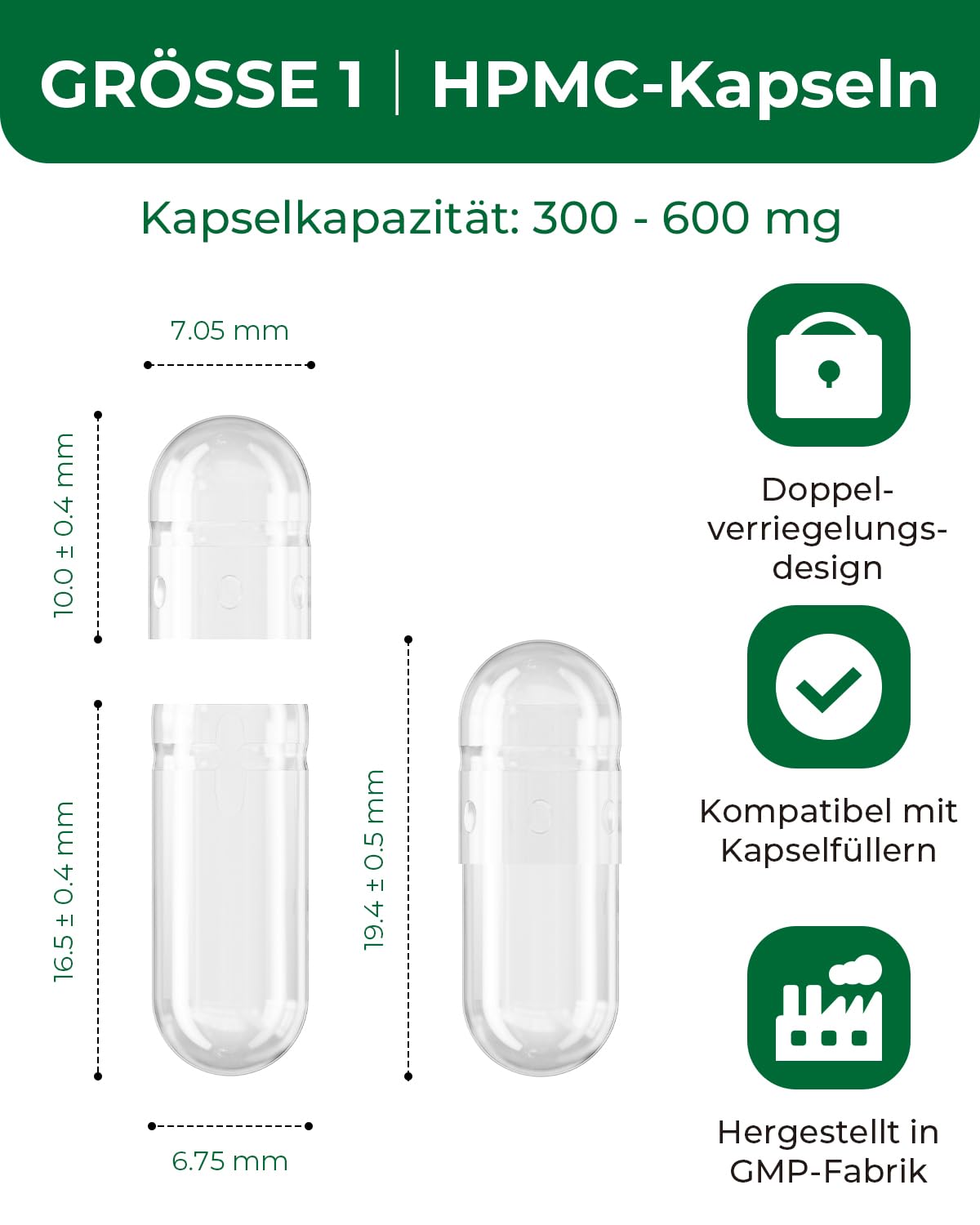 HPMC Empty Capsules Size 1-200 Clear Count Pill Capsules Empty - Plant-Based Cellulose | Vegetarian, Halal, Non-GMO | for DIY Supplement & Herbal Filling MéipaLien buy australia supplements